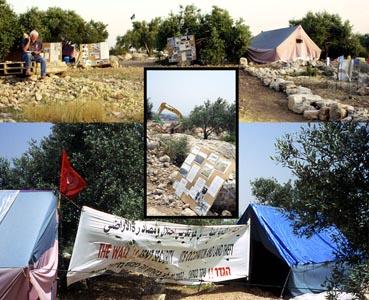 Peace Camp bei Mas'ha